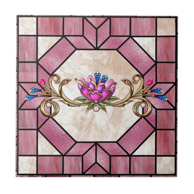 Stained Glass Tile Design - SRF (Front)