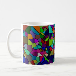 Stained Glass Tilted Tile 11oz Mug