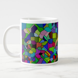 Stained Glass Tilted Tile 20oz Mug