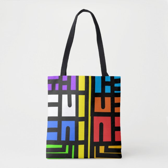 Stained Glass  Tote Bag (Front)