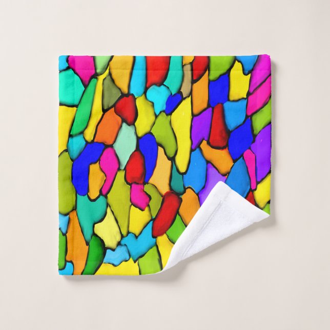 Stained Glass Washcloth (Wash Cloth)