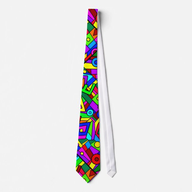 STAINED GLASS WINDOW 1 ~ NECK TIE (Front)
