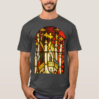 Stained Glass Window 3 of T-Shirt