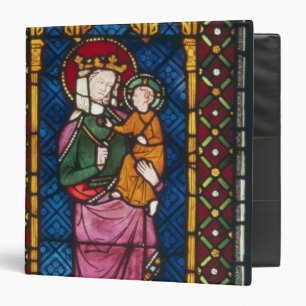 Stained Glass Window 3 Ring Binder