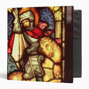 Stained Glass Window 3 Ring Binder