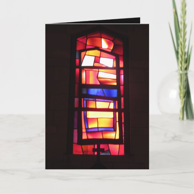 Stained Glass Window Card (Front)