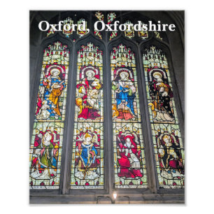 Stained Glass Window Church of St Mary the Virgin Photo Print