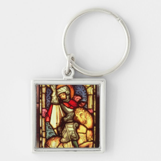 Stained Glass Window Keychain (Front)
