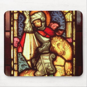Stained Glass Window Mouse Pad