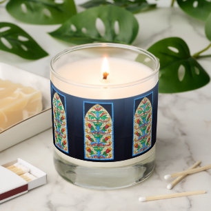 Stained Glass Window Mug Scented Candle