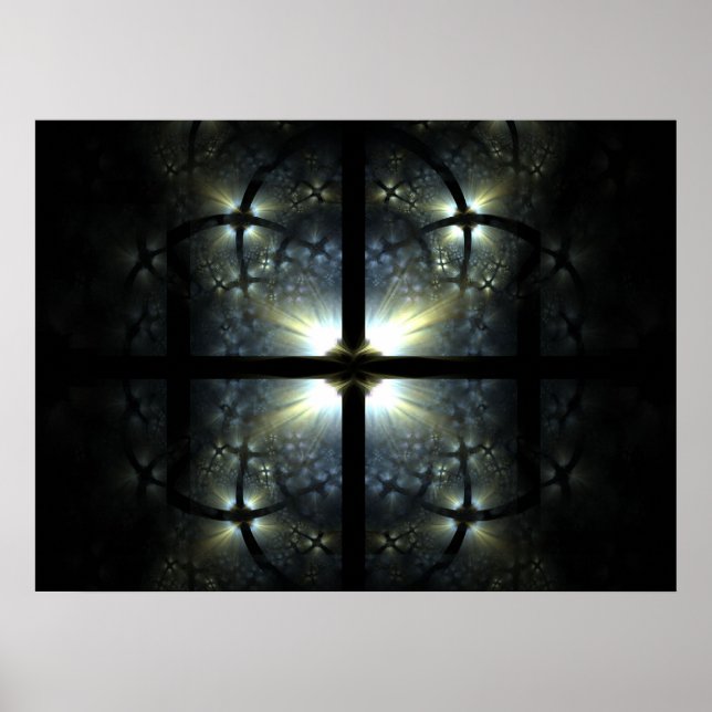 Stained Glass Window Poster (Front)