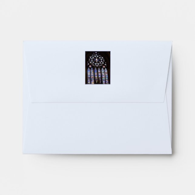'Stained Glass Windows' Easter Envelopes (Back (Top Flap))