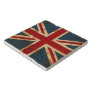 Stained Grunge Union Jack UK Flag Trivet