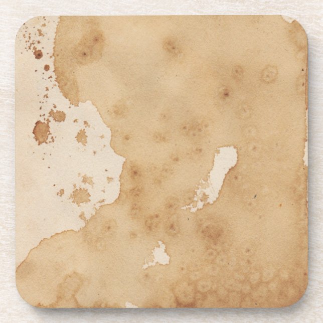 Stained Paper 5 Drink Coaster (Front)