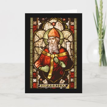 Stained Patrick Ii Card by kbilltv at Zazzle
