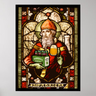 Stained Patrick Poster