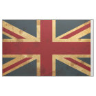 Stained Union Jack UK Flag