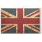 Stained Union Jack UK Flag