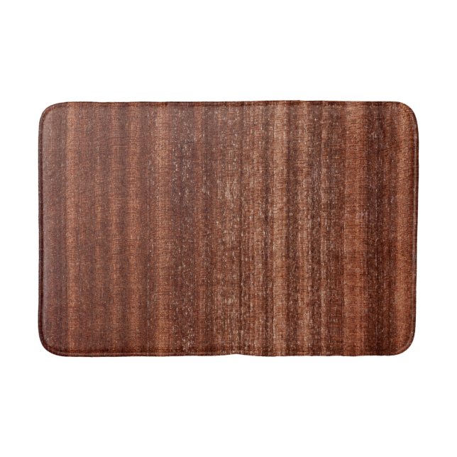 Stained Wood Bathroom Mat (Front)