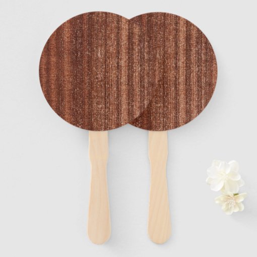 Stained Wood Hand Fan Zazzle