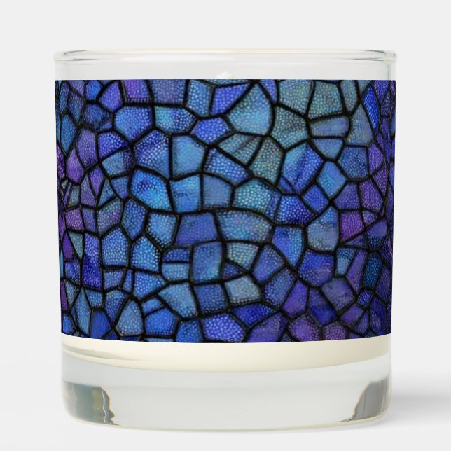 StainedGlassMosaic Scented Candle (Front)
