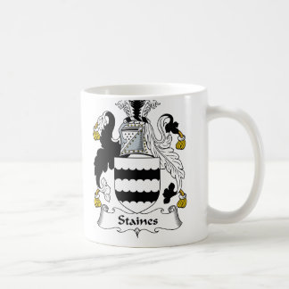 Staines Family Crest Coffee Mug