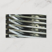 Stainess steel /chrome metalwork business card (Back)