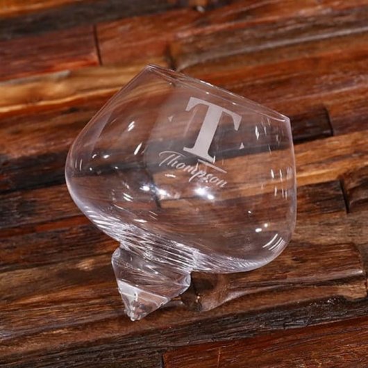 Stainless Steel Bar Tray with Two Whiskey Glasses (Front)