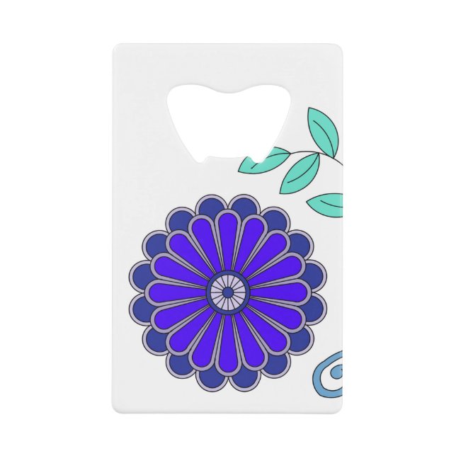 Stainless Steel Bottle Opener with an art (Front)