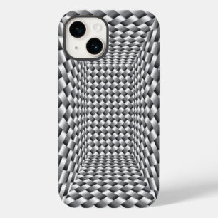 Stainless Steel Box Weave Illusion Case-Mate iPhone 14 Case