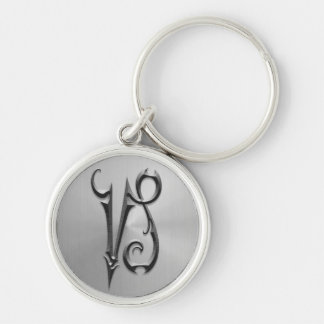 Stainless Steel Capricorn Symbol Keychain