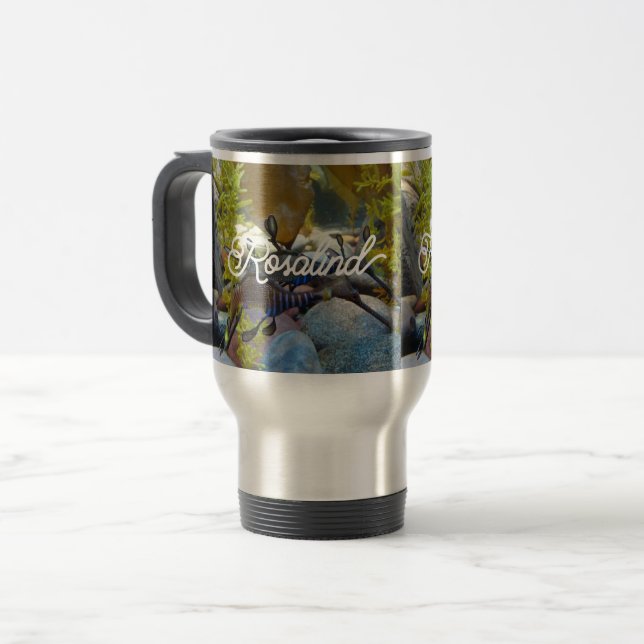 Stainless Steel Cup, Personalized Tumbler Cup (Front Left)