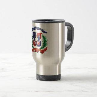 Stainless Steel Dominican Republic Travel Mug