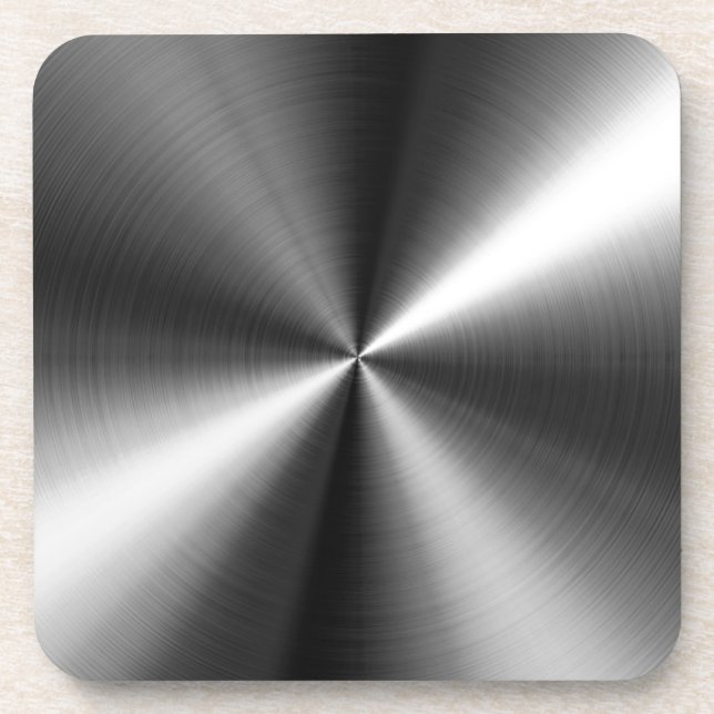 Stainless Steel Drink Coaster (Front)