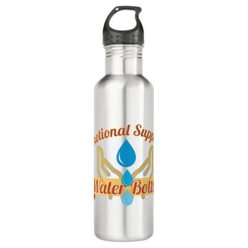 Stainless Steel Emotional Support Water Bottle Stainless Steel Water Bottle