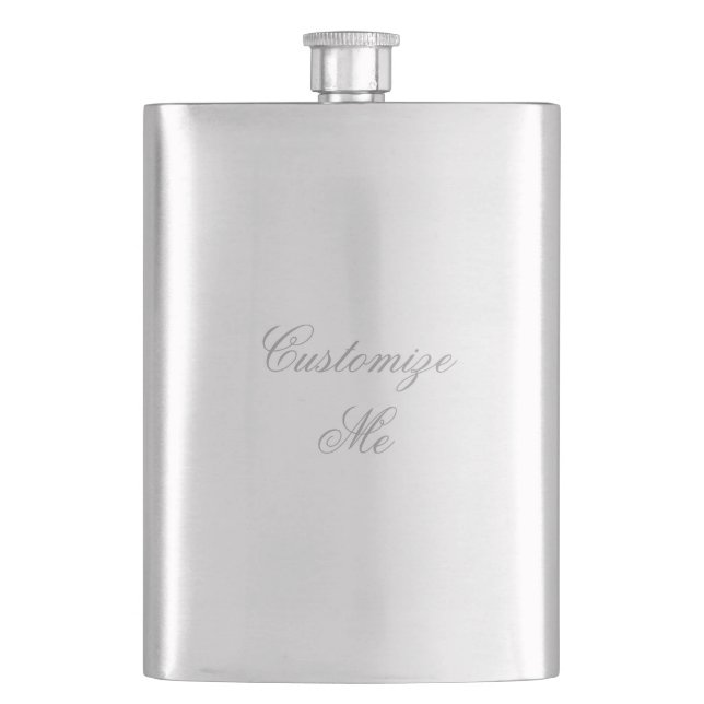 Stainless Steel Flask (Front)