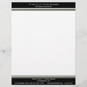 Stainless Steel Letterhead