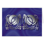 Stainless steel Mackintosh Roses (Front Horizontal)
