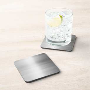 Stainless Steel Metal Look Beverage Coaster