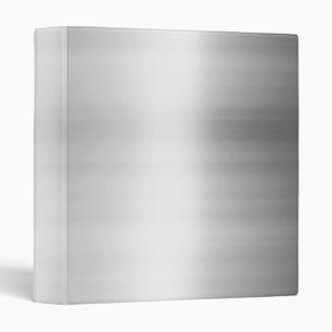 Stainless Steel Metal Look Binder