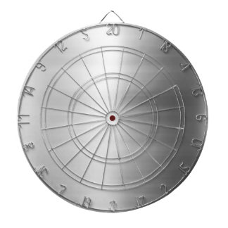 Stainless Steel Metal Look Dart Board