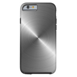 Stainless Steel Metal Look iPhone 6 case
