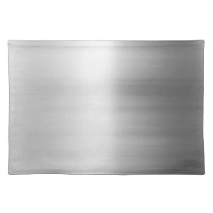 Stainless Steel Metal Look Placemat