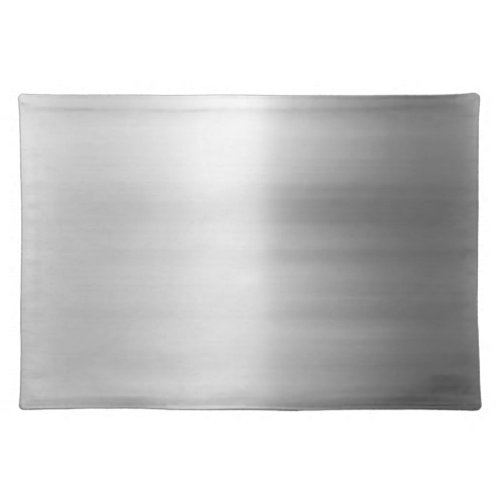 Stainless Steel Metal Look Placemat