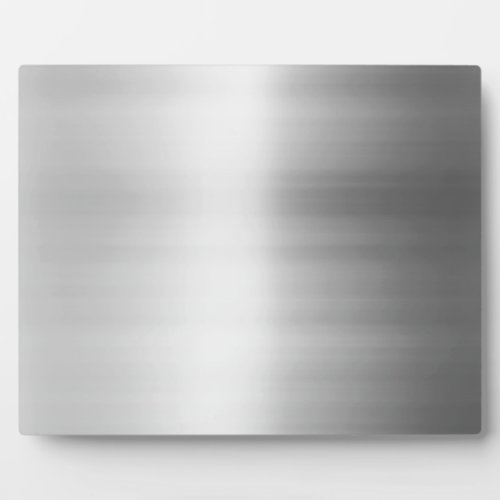 Stainless Steel Metal Look Plaque