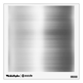 Stainless Steel Metal Look Wall Sticker