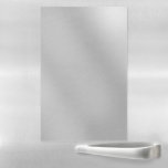 Stainless Steel Silver Metal Look Magnetic Dry Erase Sheet<br><div class="desc">This design may be personalized by choosing the Edit Design option. You may also transfer onto other items. Contact me at colorflowcreations@gmail.com or use the chat option at the top of the page if you wish to have this design on another product or need assistance. See more of my designs...</div>