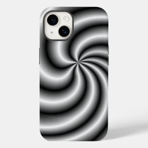 Stainless Steel Swirl Case-Mate iPhone 14 Case