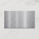 Stainless Steel texture &quot;Blank&quot; Business Card
