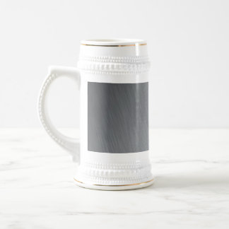 Stainless steel texture with lighting highlights beer stein